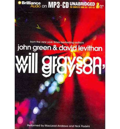 Will Grayson, Will Grayson by John Green and David Levithan Audio Book Mp3-CD