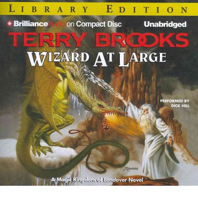 Wizard at Large by Terry Brooks AudioBook CD