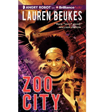 Zoo City by Lauren Beukes AudioBook Mp3-CD