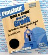 Pimsleur Quick and Simple Modern Greek  4 Audio CDs - Learn to speak Greek