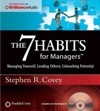 The 7 Habits for Managers -Stephen R. Covey AudioBook CD