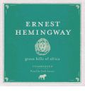 Green Hills of Africa by Ernest Hemingway Audio Book CD