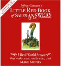 Little Red Book of Sales Answers by Jeffrey Gitomer AudioBook CD