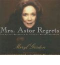 Mrs. Astor Regrets by Meryl Gordon AudioBook CD