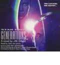 Star Trek Generations by J. M. Dillard AudioBook CD